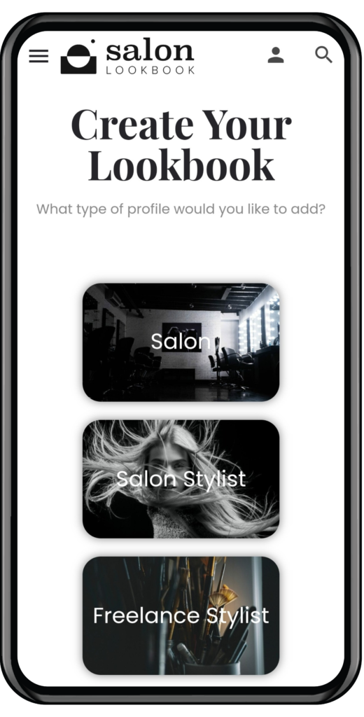 Salon create your lookbook.